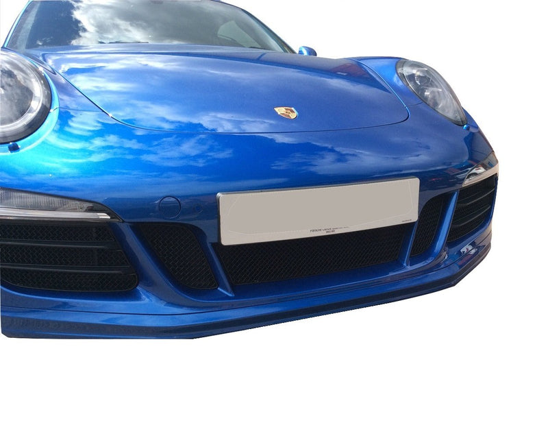 Porsche 991.1 GTS - Full Grille Set (With Parking Sensors) - Silver Finish (2015 - 2016)