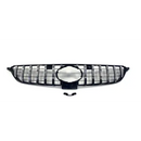 Mercedes GLE Class W166 AMG GT-R Panamericana Style Front Grille - Black / Chrome (2015 - 2018
 ) Omi Grille