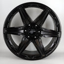 20x9" 4x4 Off-Road 736 Style Alloy Wheels — Satin Black — OEM Style for 4x4 Off-Road | OMI Wheels UK Ireland