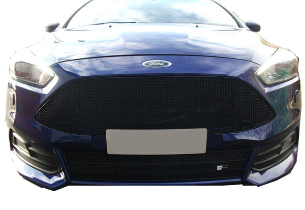Ford Focus ST MK3.5 - Front Grille Set - Black Finish (2015 - 2018)