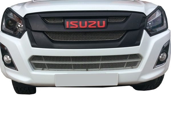 Isuzu DMAX - Front Grille Set - Silver Finish (2017 - )