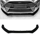 Front Splitter Gloss Black - Ford Focus MK3 RS 15-18