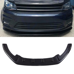 Front Splitter Gloss Black - VW Caddy MK3 Facelift 10-15