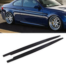 M Performance Style Side Skirts Gloss Black – BMW 3 Series E90 2005-2012 OMI ALLOY WHEELS