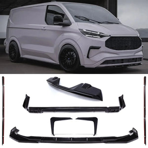Aero Body Kit Gloss Black - Ford Transit Custom MK2 SWB Tailgate 2023+