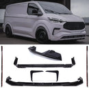 Aero Body Kit Gloss Black - Ford Transit Custom MK2 SWB Tailgate 2023+ OMI ALLOY WHEELS