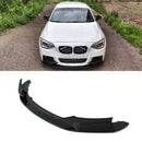 Gloss Black Front Bumper Splitter - BMW 1 Series F20 F21 12-15