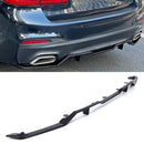 Rear Diffuser Gloss Black – BMW 5 Series Saloon G30 Pre-LCI 16-20 OMI ALLOY WHEELS