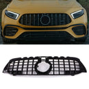 Panamericana Style Front Grille Gloss Black with Camera Hole – Mercedes A Class W177 2018+