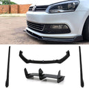 WRC Style Aero Body Kit Gloss Black - VW Polo MK5 6C GTI 14-18