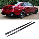 M Performance Style Side Skirts Gloss Black – BMW 5 Series G60 2023+ OMI ALLOY WHEELS