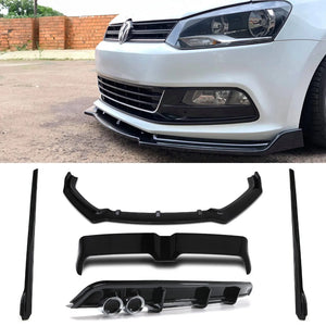 Oettinger Style Aero Body Kit Gloss Black - VW Polo MK5 6C 14-18