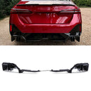 M Performance Style Rear Diffuser Gloss Black – BMW 5 Series G60 2023+ OMI ALLOY WHEELS