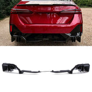 M Performance Style Rear Diffuser Gloss Black – BMW 5 Series G60 2023+