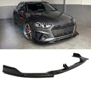 Front Splitter Gloss Black – Audi A4 Saloon B9.5 Facelift 2020-2024 OMI ALLOY WHEELS