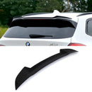 Rear Roof Spoiler Extension for BMW X3 G01-18-24 - GLOSS BLACK