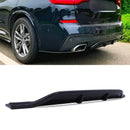 Rear Diffuser Gloss Black - BMW X3 G01 Pre-LCI 18-21 OMI ALLOY WHEELS