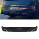 Rear SQ5 Style Diffuser Gloss Black - Audi Q5 FY S-Line 17-20