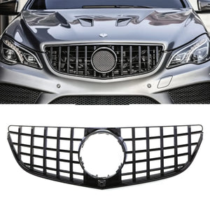 Panamericana Style Front Grille Gloss Black - Mercedes E Class C207 13-16