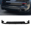 Rear Diffuser & Spats Gloss Black - BMW X5 G05 2019+ OMI ALLOY WHEELS