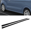 Side Skirts Gloss Black - Volkswagen Transporter T7 LWB 2025+