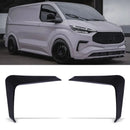 Front Canards Gloss Black - Ford Transit Custom MK2 2024+ OMI ALLOY WHEELS