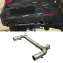 3 Exhaust Back Box Delete - BMW 1 Series F20 F21 M140i 16-19 OMI ALLOY WHEELS