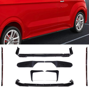 Aero Body Kit Gloss Black - Ford Transit Custom MK2 LWB Barndoor 2023+