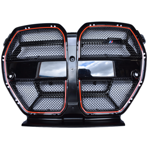 BMW G8X M3 / M4 CS Front Grille Mesh Set - Black Finish (2020 -)