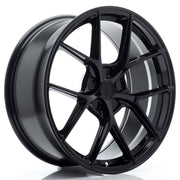 19x9 inch JR Wheels SL-01 alloy wheels 5x114.3 Black flow formed — OMI Wheels