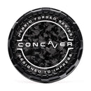 Concaver Premium Center Cap - Forged Carbon - Black Anodized — Concaver genuine accessory | OMI Wheels