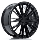 19x85" JR Wheels JR52 Alloy Wheels 5x112 ET45 Black — Per Wheel