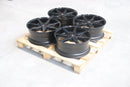 20x8.5 inch JR Wheels Complete Sets alloy wheels 5x120 Black flow formed — OMI Wheels