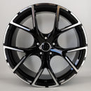 18x8" Audi RS7 Performance Style Alloy Wheels — Black Machined Face — OEM Style for Audi | OMI Wheels UK Ireland