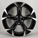 18x8" Volkswagen Style Alloy Wheels — Satin Black Machined Face — OEM Style for Volkswagen | OMI Wheels UK Ireland