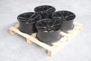 19x9" JR Wheels Complete Sets [Flow Formed] Alloy Wheels 5x114.3 ET35 Matt Black — Per Wheel