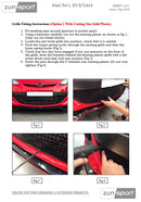 Vauxhall Astra GTC VXR - Lower Grille - Black Finish (2014-2016)