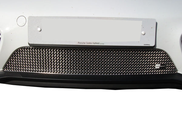 Porsche Cayman S 981 (PDK) - Centre Grille - Silver finish (2012 to 2016)