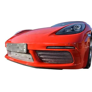 Porsche 718 Boxster And Cayman - Full Grille Set - Silver Finish (2016 to )