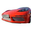 Porsche 718 Boxster And Cayman - Full Grille Set - Silver Finish (2016 to ) Omi Grille