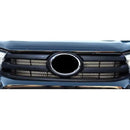 Toyota Hilux (AN120 / AN130) - Upper Grille Set - Silver Finish (2015 - ) Omi Grille