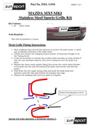 Mazda MX-5 Mark 1 - Black finish (1989 to 1997)