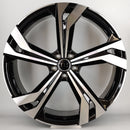 22x9.5" Audi SQ8 Style Alloy Wheels — Black Machined Face — OEM Style for Audi | OMI Wheels UK Ireland
