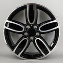 18x8" Mini Style Single Replacement Alloy Wheel — Black Machined Face — OEM Style for Multiple | OMI Wheels UK Ireland