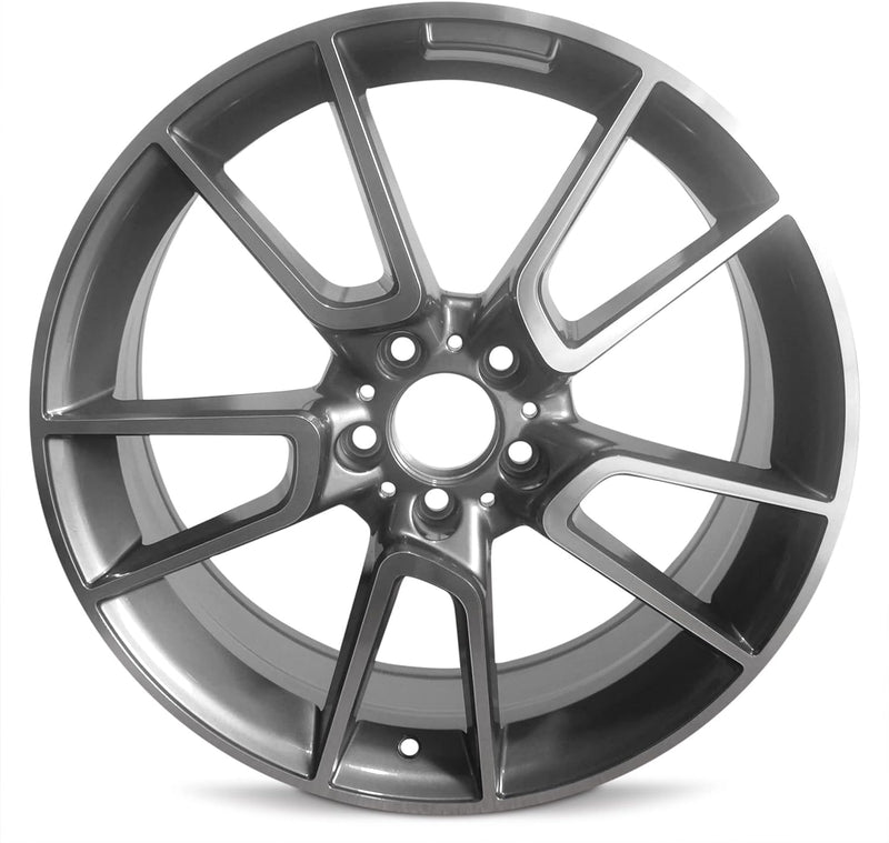 19x8.5" C43 AMG Style Alloy Wheels Gunmetal Machined