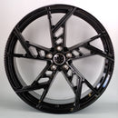 19x8.5" Audi 809 (NEW ABT) Style Alloy Wheels — Gloss Black — OEM Style for Audi | OMI Wheels UK Ireland