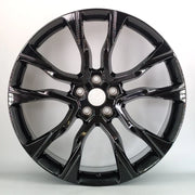 22x9.5" Range Rover Range R Style alloy wheel in gloss black, 5x120 - front face (OMI-00453-2)