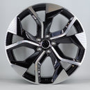 23x9.5" SQ8 Style Alloy Wheels — Black Machined Face — OEM Style for Audi | OMI Wheels UK Ireland