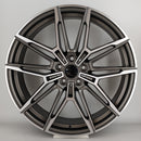 20x8.5" Style 871 Single Replacement Alloy Wheel — Silver Gunmetal Machined Face — OEM Style for Multiple | OMI Wheels UK Ireland