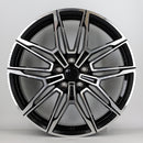 19x8" Style 871 Single Replacement Alloy Wheel — Black Machined Face — OEM Style for Multiple | OMI Wheels UK Ireland